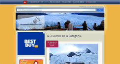 Desktop Screenshot of patagonia-argentina.com