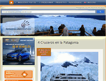 Tablet Screenshot of patagonia-argentina.com